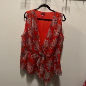 Vince Camino peplum blouse